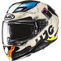HJC F71 - Faco Blue / Purple / White