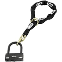 ABUS Granit 58/140HB and 12KS 120 Black Loop
