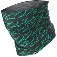 Alpinestars Astars Neck Tube - Black / Teal
