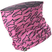 Alpinestars Astars Neck Tube - Fuchsia / Black