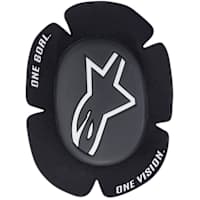 Alpinestars GP Sport Evo Knee Sliders - Black / White