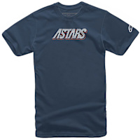 Alpinestars Lanes Tee T-Shirt - Navy