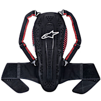 Alpinestars Nucleon KR-2 Back Protector - Smoke / Black / Red