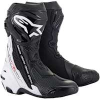 Alpinestars Supertech R Boots - Black / White