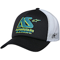 Alpinestars Ayess Trucker Hat Cap - Black / White