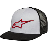Alpinestars Corp Trucker Cap - White / Black