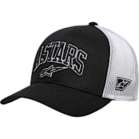 Alpinestars Dunker Trucker Hat - Black / White