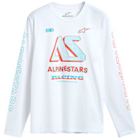 Alpinestars Ayess Long Sleeve CSF T-Shirt - White