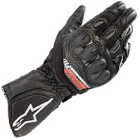 Alpinestars SP-8 V3 Air Leather Gloves - Black