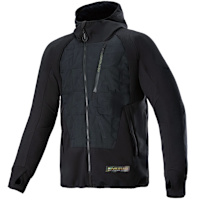 Alpinestars MO.ST.EQ Hybrid Hooded Jacket - Black