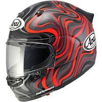 Arai Quantic - Swirl Red