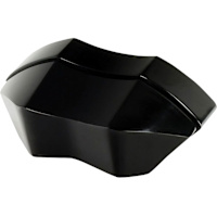 Bike It Aluminium Black Faze LED Number Plate Light