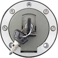BikeTek Fuel Cap - Yamaha 3 Bolt