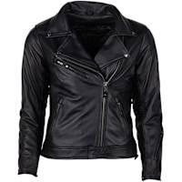 DXR Ladies Jude CE Leather Jacket - Black
