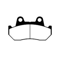EBC Aramid Organic Brake Pads - FA069