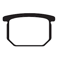 EBC Aramid Organic Brake Pads - FA065