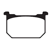 EBC Aramid Organic Brake Pads - FA068