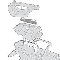 Givi SR6401 Monokey Adaptor Plate - Triumph Tiger 800 / ABS
