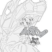 Givi 4123KIT Specific Kit - Kawasaki Ninja H2 SX (18-21)