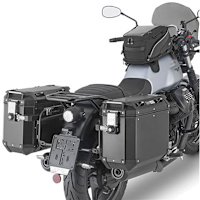 Givi PLO8206CAM One-Fit Pannier Holders - Moto Guzzi V7 Stone (21)