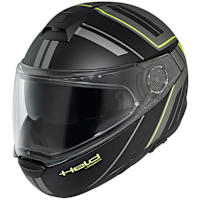 Held Schuberth H-C4 Tour - Matt Black / Fluo Yellow