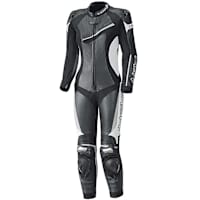 Held Ladies Ayana 2 One Piece Leather Suit - Black / White