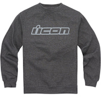 Icon Slant Sweatshirt - Charcoal
