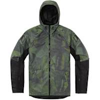 Icon Airform Battlescar Textile Jacket - Green