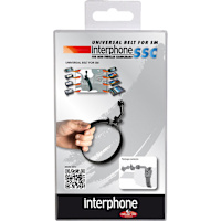 Interphone Mounting Bracket for Non - Tubular Handlebars