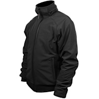 John Doe Softshell Textile Jacket - Black