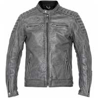 John Doe Leather Storm Jacket - Grey