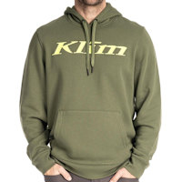 Klim Pullover Hoodie - Bronze Green / Hi-Vis