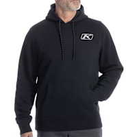 Klim Rippin' Pullover Hoodie - Black / High Rise