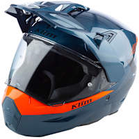 Klim X1 Alpha - Gloss Concept Petrol / Strike Orange