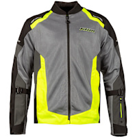 Klim Induction Textile Jacket - Hi Vis / Monument Grey