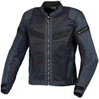 Macna Velotura Textile Jacket - Dark Blue