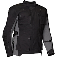 Merlin Solitude Laminated D3O Textile Jacket - Black / Grey