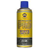 Morris Lubricants Workshop Pro White Spray Grease PTFE - 400ml