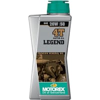 Motorex Legend 4T Premium Mineral Oil API SJ 20W-50 - 1 Litre
