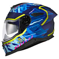 Nexx Y.100R - Urbangram Indigo Blue 