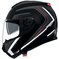 Nolan N100-6 Radiante - Black / Grey / Matt Red