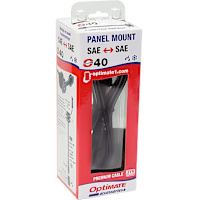 Tecmate Optimate Weatherproof SAE socket, panel mount - for BMW, Triumph, Ducati