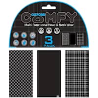 Oxford Comfy Neck Tube - Black & White Tartan