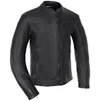Oxford Henlow Leather Jacket - Black