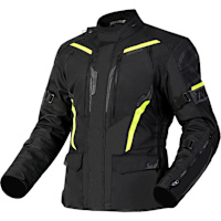 Ozone Tour III Textile Jacket - Black / Fluo Yellow