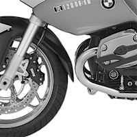 Pyramid Extenda Fenda Matt Black - BMW R1200 ST