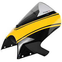 Pyramid Fly Screen Diablo Black/Metallic Yellow - Kawasaki Z 900 RS SE (22>)