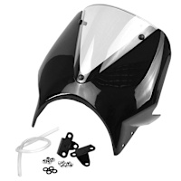 Pyramid Fly Screen Midnight Black - Yamaha XSR 900 (22-)