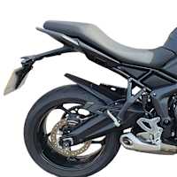 Pyramid Hugger Extension Matt Black - Triumph Tiger Sport 660