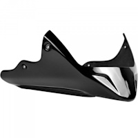 Pyramid Belly Pan Gloss Black - Suzuki GSF650 Water Cooled